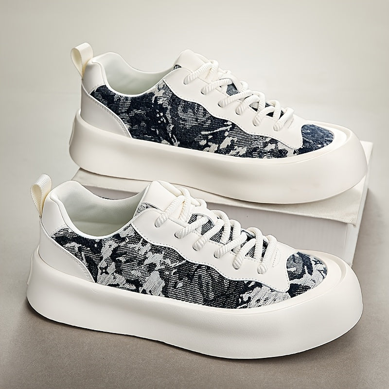 Men'S & Women'S Low-Top Sneakers - Lace-Up Round-Toe Casual Shoes with Arch Support, All-Season Comfort, & GreyTan - Minimalist Everyday Shoes for