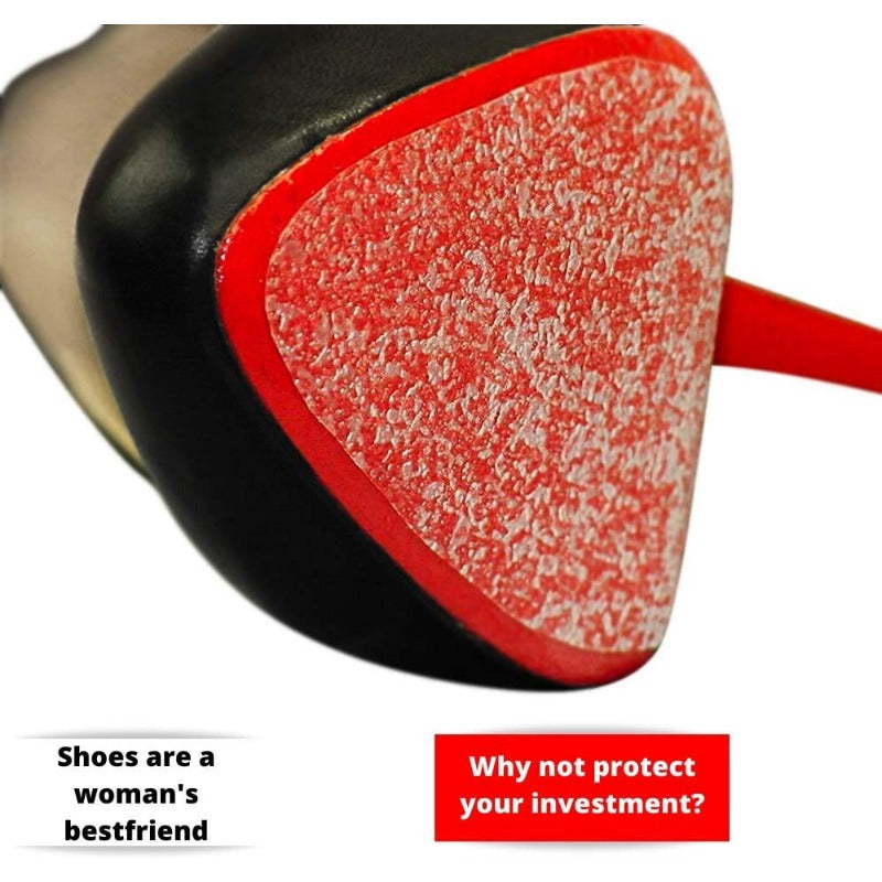 High Heel Sole Protectors - Versatile Stickers for All Shoes, 6 Pairs of Sheets Included